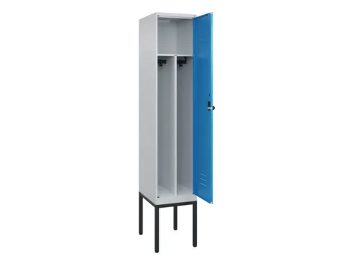 locker voor scheiding van kleding,HxBxD 2120x400x500mm,1vak