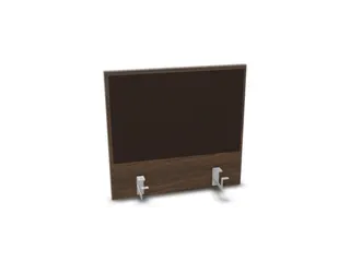 opzetpaneel bureau aanbouw achter NV bruin hickory BN2036-bruin 600mm - 1