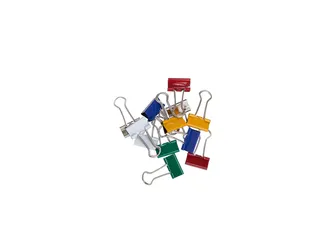 Papierklem MAUL 213 foldback 19mm capaciteit 7mm assorti - 2