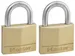 Cadenas Master Lock 2 verrouillage égal laiton 40mm
