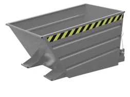 kiepbak,HxLxB 730x1375x800mm,0,5m³,draagverm. 750kg,RAL7005