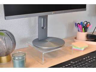 Desq Beeldschermhouder Uit Acryl Transparant - 5