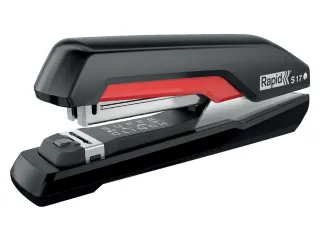 Nietmachine Rapid S17 Fullstrip 30vel 24/6 zwart/rood - 1
