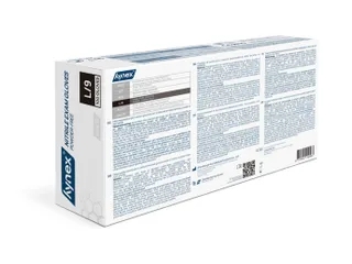 Handschoen Hynex nitril maat L wit poedervrij 100 stuks - 4