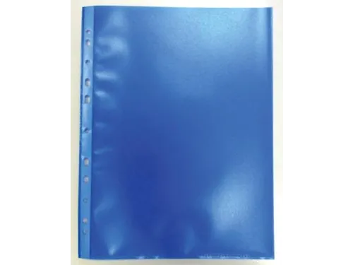Geperforeerde Showtas A4 Blauw 11-Gaats 0.08mm