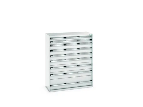 ladekast,HxBxD 1600x1300x650mm,9lade(n),lade voor normale belastingen