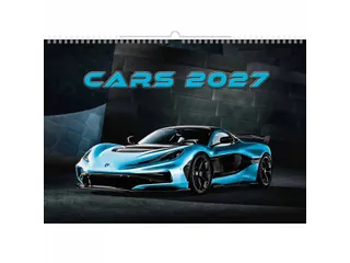 Kalender 2027 Helma 365 31.5x45cm autos - 1