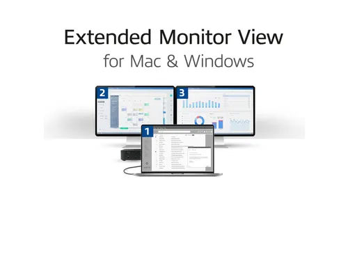 Dockingstation ACT USB-C Dual Monitor met Power Delivery