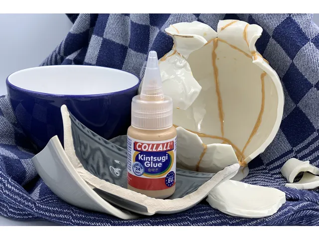 Kintsugi lijm Collall 25 ml met finetip dop