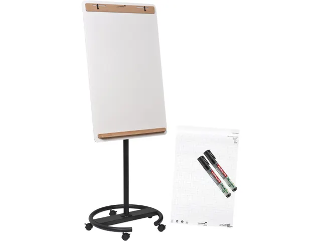 Legamaster SKETCH INFINITE mobiele flipover ronde voet 69x110cm