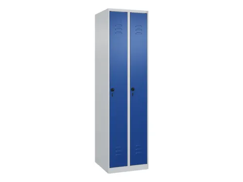 locker,HxBxD 1850x500x500mm,2vak,vak B 250mm,draaigrendel