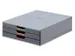 Module 3 tiroirs Durable Varicolor gris