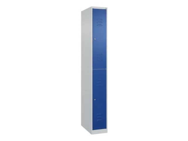 dubbeldekse locker,HxBxD 1850x250x500mm,1x2vak.,vak B 250mm
