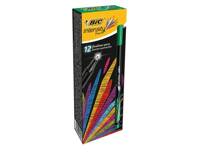 Fineliner Bic Intensity fijn groen