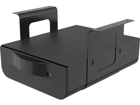 Persoonlijke lade Euroseats 369x292x189mm zwart