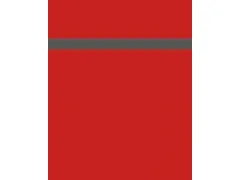 Duni Servet 40x33cm Duniletto Slim Rood 4x65Stuks