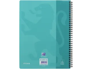 Collegeblok Oxford School A4+ 23-gaats lijn 80vel voordeelpak assorti - 4