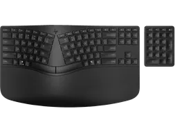 HP 960 Draadloos Toetsenbord Ergonomisch + Numeriek QWERTY Zwart