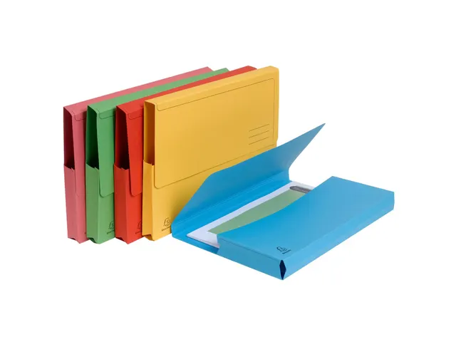 Pocketmappen in felle kleuren FOREVER 24.5x32.5cm Assorti 25 stuks