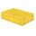 Euronorm-stapelbak 26l 145x600x400mm Wanden/bodem Gesloten Geel