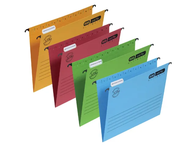 Hangmap Elba Verticfile Ultimate A4 V-bodem geel
