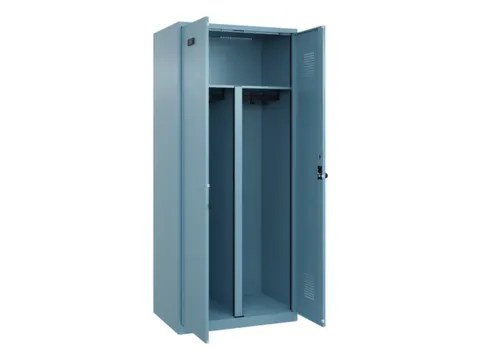 PBM-locker,HxBxD 1850x800x500mm,2vak,vak B 400mm,draaigrendel