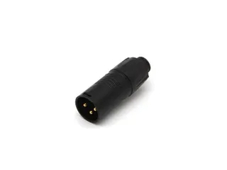 Rean Tiny - Xlr Adapter Mannelijk Naar Mannelijk - Zwart - 1