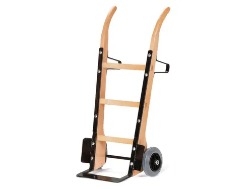 houten zakkensteekwagen 250kg steekplaat BxD 370x140mm TPE-banden