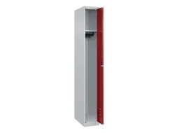 locker,HxBxD 1850x250x500mm,1vak,vak B 250mm,cil.-slot,staand op vloer