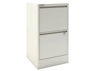 hangmappenkast,HxBxD 672x413x400mm,2hangmappenframes,romp verkeerswit - 2