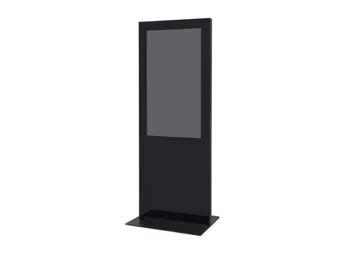 Behuizing Digitale Totem Slim Zwart voor 50 inch scherm