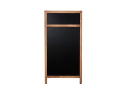 Europel Krijtstoepbord met Topbord 660 x 1280 mm DELUX Natural