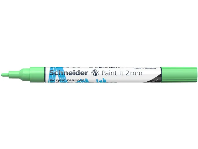 Marqueur acryl Schneider Paint-It 310 2mm pastel vert