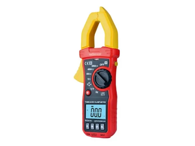 Digitale Stroomtang Cat Iii 600 V AC/DC Ncv Met Data Hold Functie