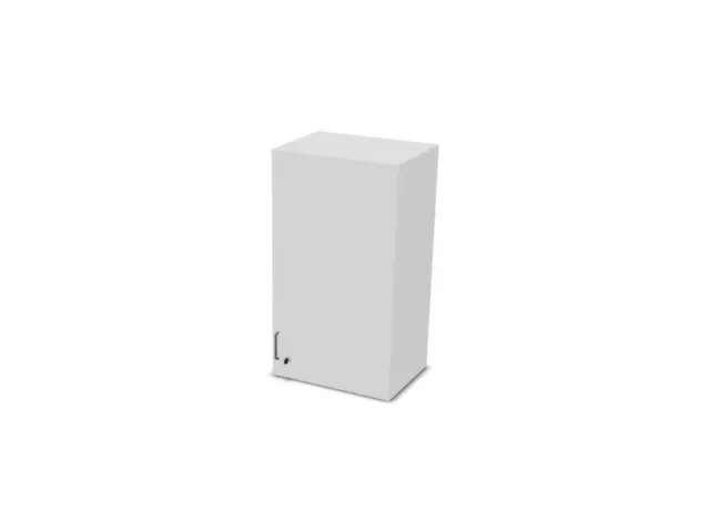 opzetkast v. kast met openslaande deuren Bl-wit 1070x600x445mm