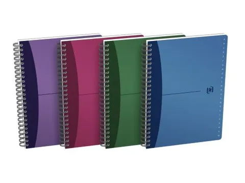 Indexboek Oxford Urban Mix A5 90vel alfabet lijn Assorti