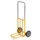 steekwagen,draagverm. 50kg,steekplaat BxD 270x310mm,stalen buis,geel