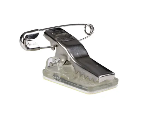 Clip met speld Europel zelfklevend voor badges