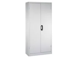 Draaideurkast HxBxD 1950x930x400mm 4 Legborden 110kg RAL7035