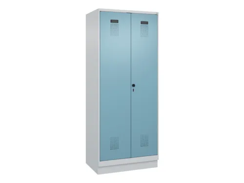 locker voor scheiding van kleding,HxBxD 1950x800x500mm,2vak