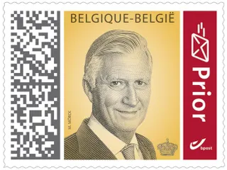 Postzegel Belgie prior zelfklevend pak à 50 stuks - 1