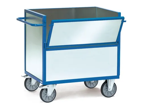 Bakwagens Met Wanden Van Staalplaat 2823 600kg 1200x800mm Ral5007