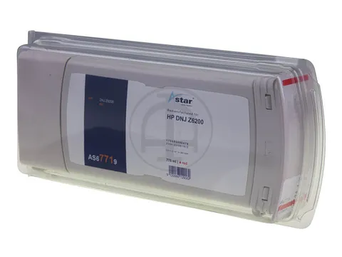 As67719 Astar Hp 771C Dnj Inkt Rood Rebuilt Blister 775Ml