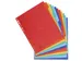 Tabbladen glanskarton 225g 12-delig A4 maxi Assorti