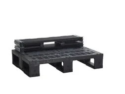 palletopzetframe,ABS-regeneraat,belasting 600kg,HxLxB 200x800x600mm