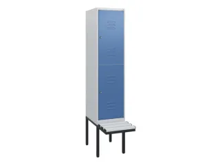 Dubbeldekse dekenkist,HxBxD 1950x400x815mm,1x2vak.,vak B 400mm - 1