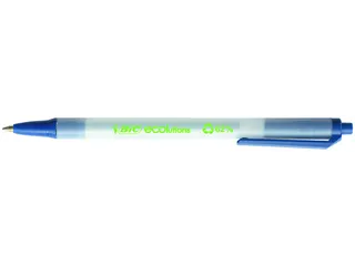 Balpen Bic Ecolutions medium blauw - 1