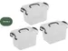Boîte de rangement 11 litres SB11 3 pièces
