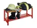 banc-patère,LxP 1000x370mm,barrettes en bois hêtre,piètement RAL300