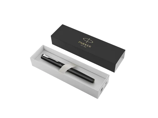 Rollerpen Parker Vector XL Black CT finish medium blister